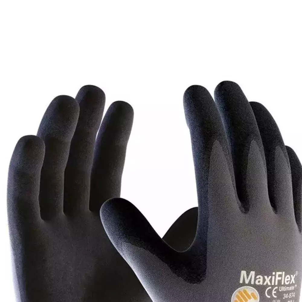 Luva Maxiflex Ultimate Preta Danny